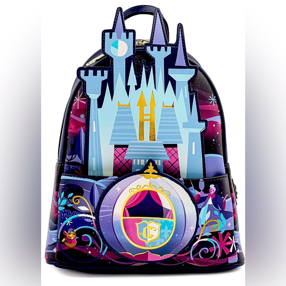 Loungefly Disney Cinderella Castle Series NWT​